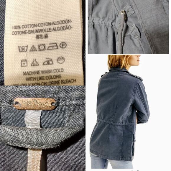 FREE PEOPLE Not your brothers Surplus coat - Picture 5 of 5